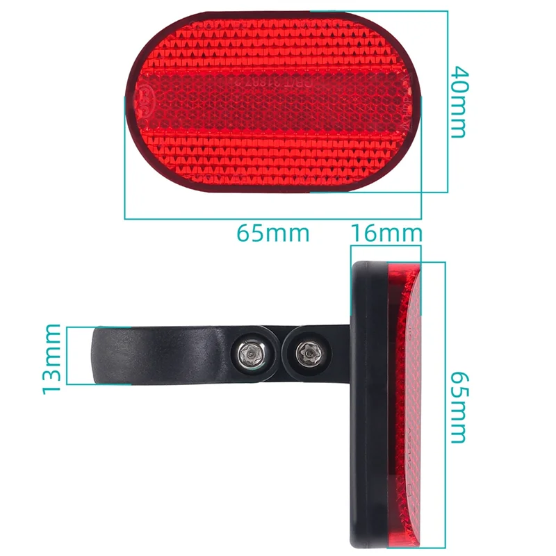 NotYoursCo Bike Mount For Airtag Anti-Theft Tracker Reflector Holder Seatpost For Electric Bicycle& Scooter