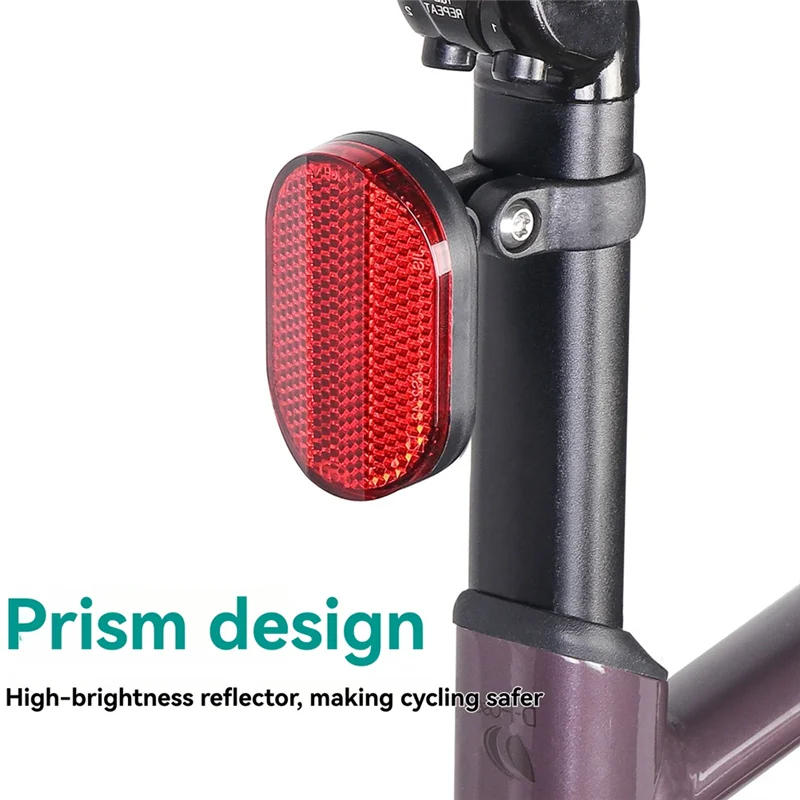NotYoursCo Bike Mount For Airtag Anti-Theft Tracker Reflector Holder Seatpost For Electric Bicycle& Scooter