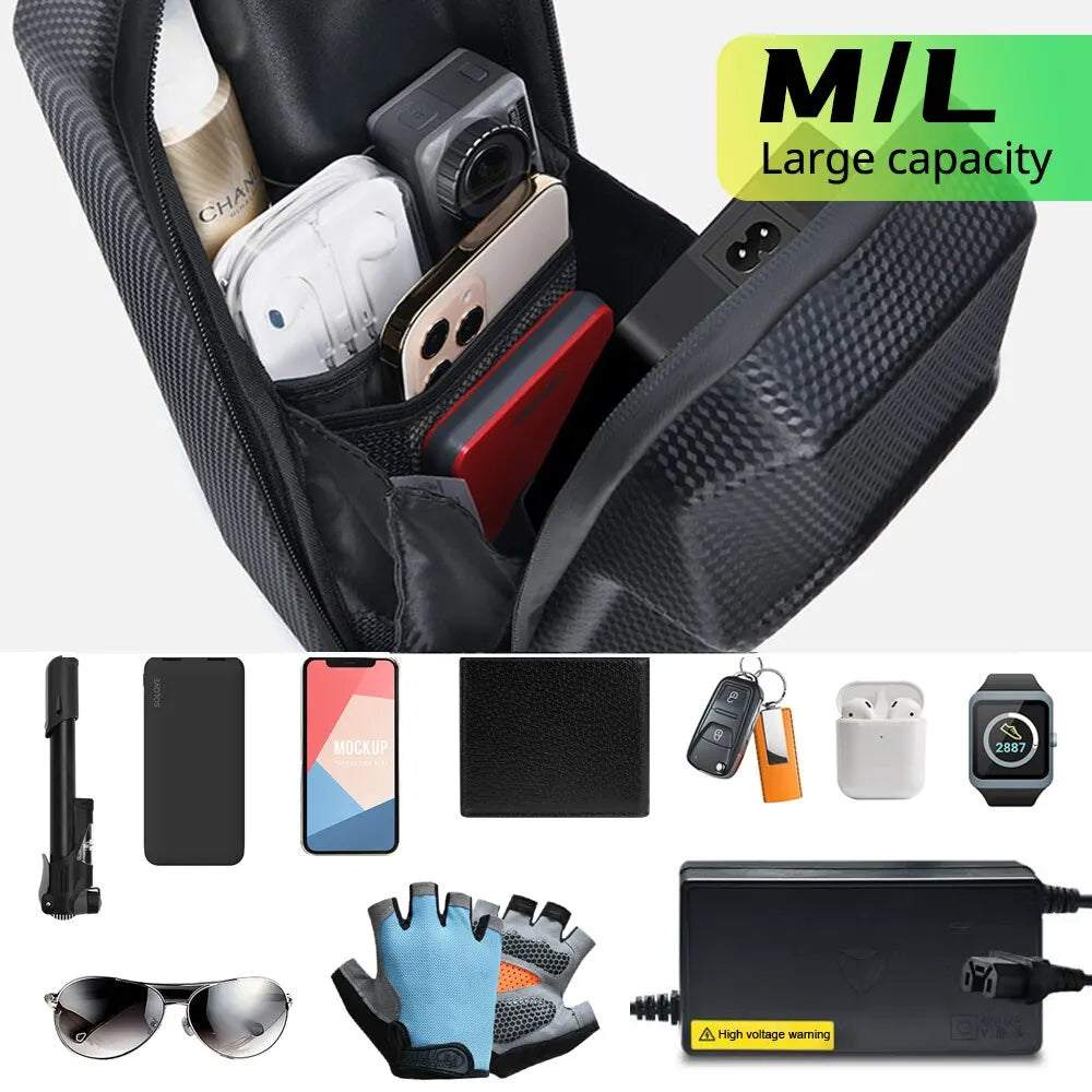 NotYoursCo  Electric Scooter Bag Accessories Electric Vehicle Bag Waterproof for Xiaomi Scooter Front Bag Bike Bag Parts Rainproof