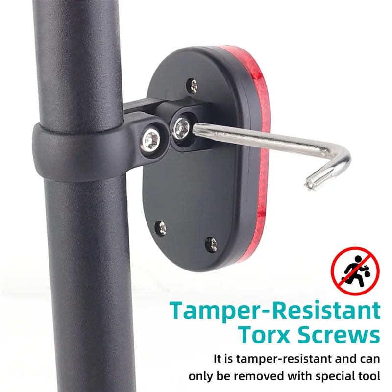 NotYoursCo Bike Mount For Airtag Anti-Theft Tracker Reflector Holder Seatpost For Electric Bicycle& Scooter